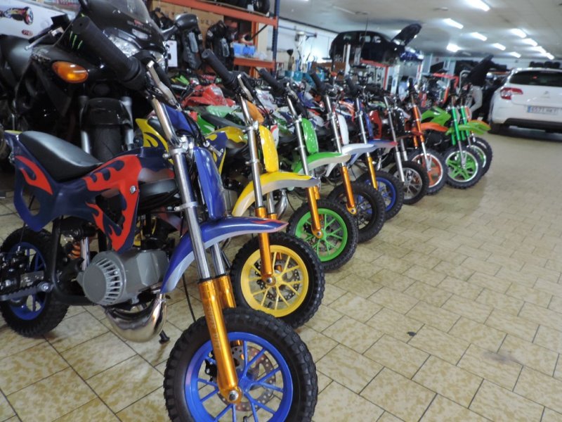 MINI-MOTOS DE CROSS DE  AUTOMATICO INFANTIL