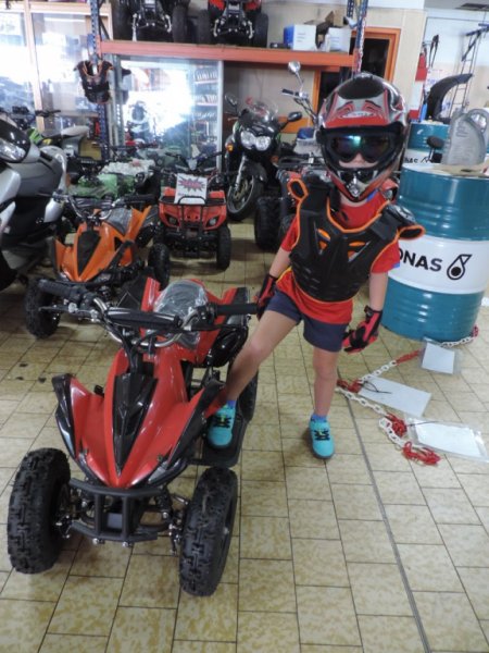 MINI-MOTOS DE CROSS DE  AUTOMATICO INFANTIL