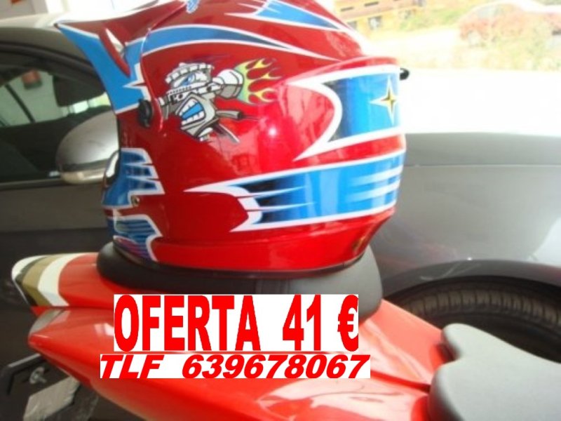 A CASCOS DE MOTOCROS DEPORTIVO