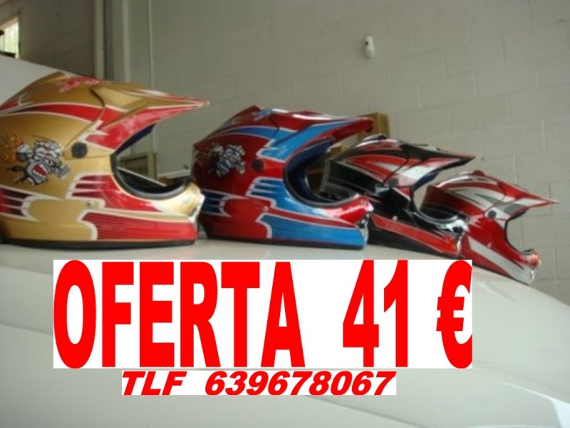 A CASCOS DE MOTOCROS DEPORTIVO