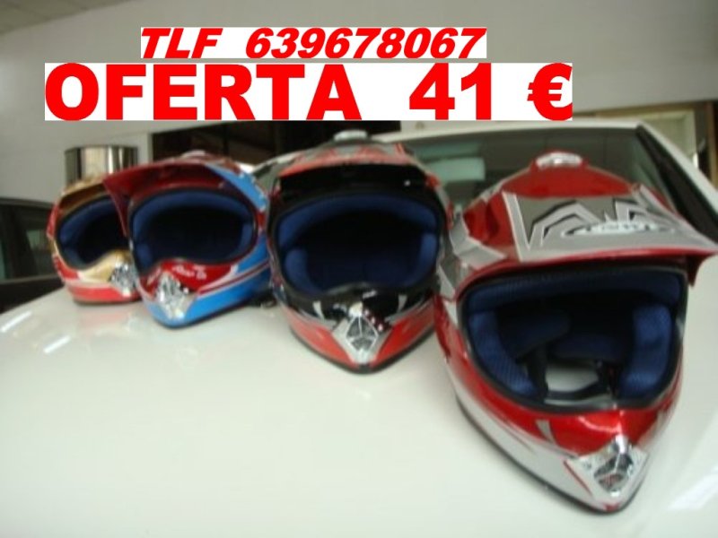 A CASCOS DE MOTOCROS DEPORTIVO