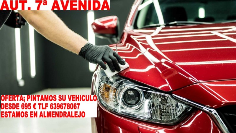 A PINTAMOS SU VEHICULO MUCHA VARIEDAD PINTAMOS SU COCHE DESDE 695 €