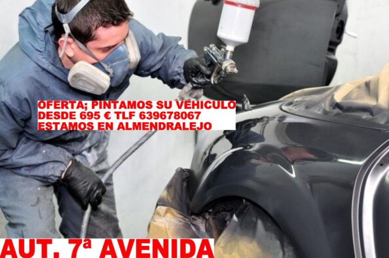 A PINTAMOS SU VEHICULO MUCHA VARIEDAD PINTAMOS SU COCHE DESDE 695 €