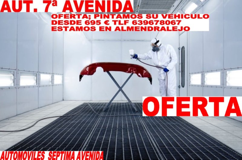 A PINTAMOS SU VEHICULO MUCHA VARIEDAD PINTAMOS SU COCHE DESDE 695 €