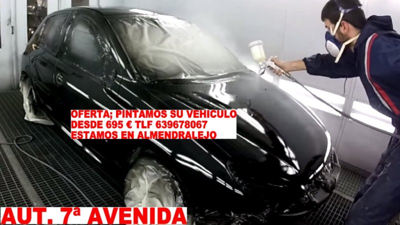 A PINTAMOS SU VEHICULO MUCHA VARIEDAD PINTAMOS SU COCHE DESDE 695 €