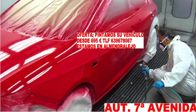 A PINTAMOS SU VEHICULO MUCHA VARIEDAD PINTAMOS SU COCHE DESDE 695 €