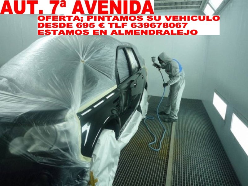 A PINTAMOS SU VEHICULO MUCHA VARIEDAD PINTAMOS SU COCHE DESDE 695 €