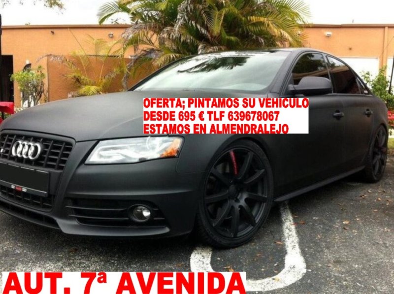 A PINTAMOS SU VEHICULO MUCHA VARIEDAD PINTAMOS SU COCHE DESDE 695 €