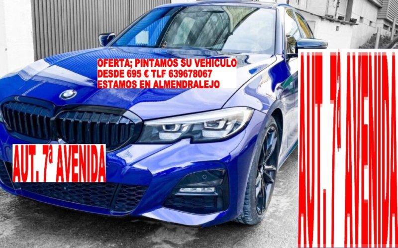 A PINTAMOS SU VEHICULO MUCHA VARIEDAD PINTAMOS SU COCHE DESDE 695 €
