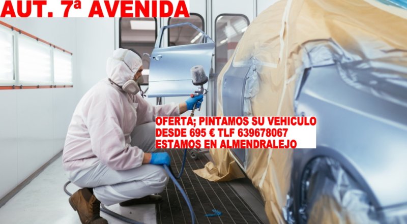 A PINTAMOS SU VEHICULO MUCHA VARIEDAD PINTAMOS SU COCHE DESDE 695 &euro;