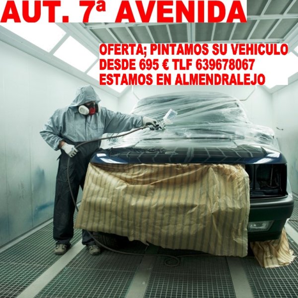 A PINTAMOS SU VEHICULO MUCHA VARIEDAD PINTAMOS SU COCHE DESDE 695 &euro;