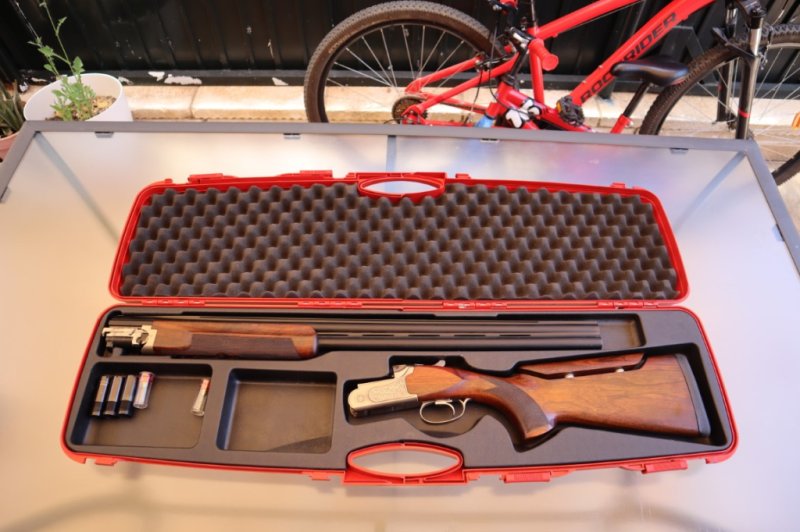 ESCOPETA WINGCHESTER DE TRAP CON POLICHOK TRAP SELECT CON 5 POLICHOK